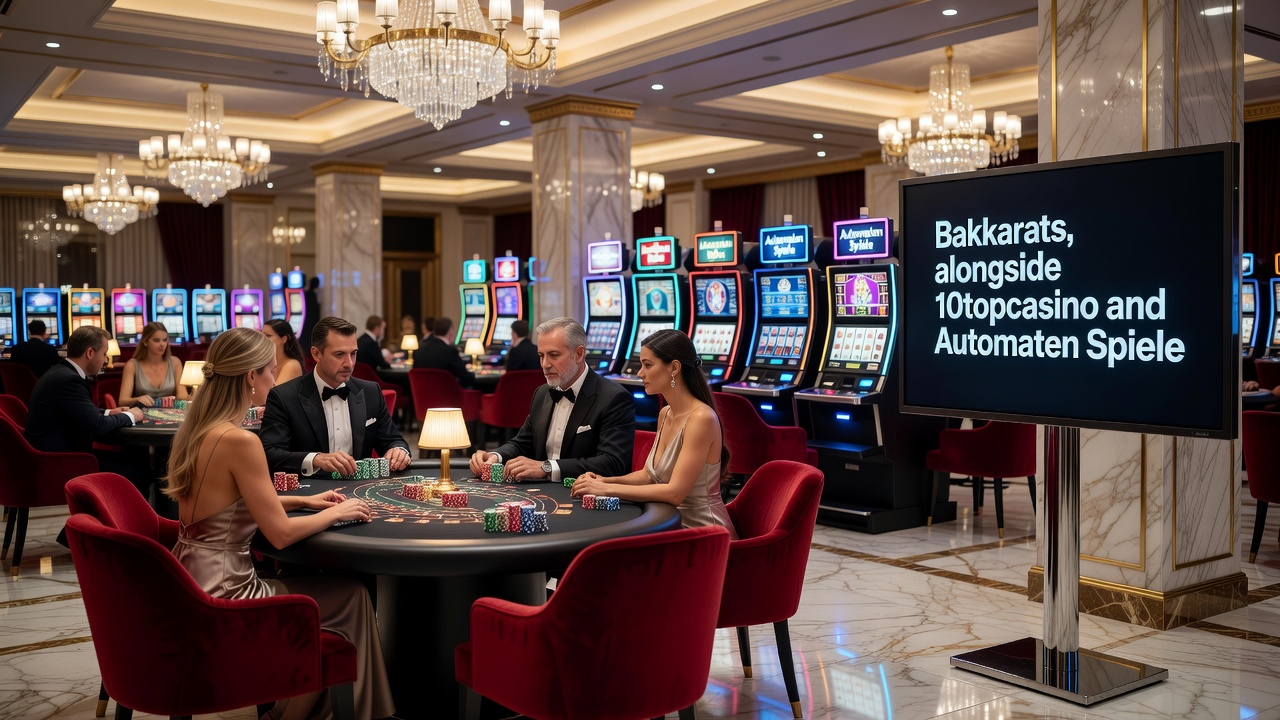 Bakkarats, alongside 10topcasino and Automaten Spiele